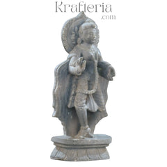 Tandavam Dancing Amman Sculpture – Divine Dance of Power and Grace Soft Stone