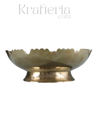 Peacock Glory - Centerpiece Brass Fruit Bowl Brass Ware