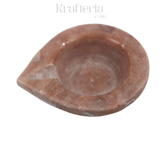 Marble Deepam for Puja – Traditional Indian Oil Lamp