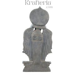 Tandavam Dancing Amman Sculpture – Divine Dance of Power and Grace Soft Stone