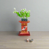 Devotional Splendor - Kondapalli Miniature Tulasi Plant Stand