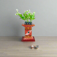 Devotional Splendor - Kondapalli Miniature Tulasi Plant Stand