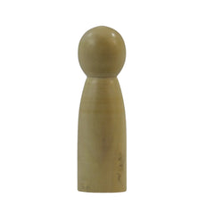 Blank wooden peg doll for DIY crafts