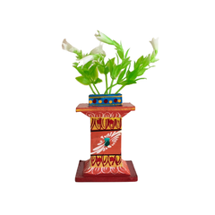 Devotional Splendor - Kondapalli Miniature Tulasi Plant Stand