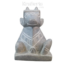 Nandi Idol in Soft Stone – Traditional Temple Decor belur shanker
