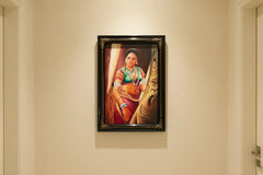 The Grace of Rural Telangana - Nirmal Painting Paintings