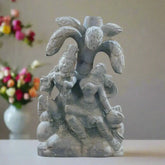 Radha Krishna Sculpture – Eternal Love Divine Soft Stone