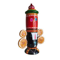 Etikoppaka Wooden Lord Venkateswara Idol Etikoppaka Lacquerware