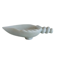 White Marble Decorative Bowl with Handle – Urli & Pooja Diya Bowl Marble