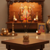 Wooden Chess Design Agarbatti Stand – Handcrafted Incense Holder Accessories