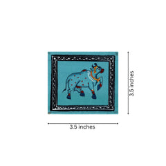 Celestial Cow – Guardian of Abundance Pichwai Art Paintings