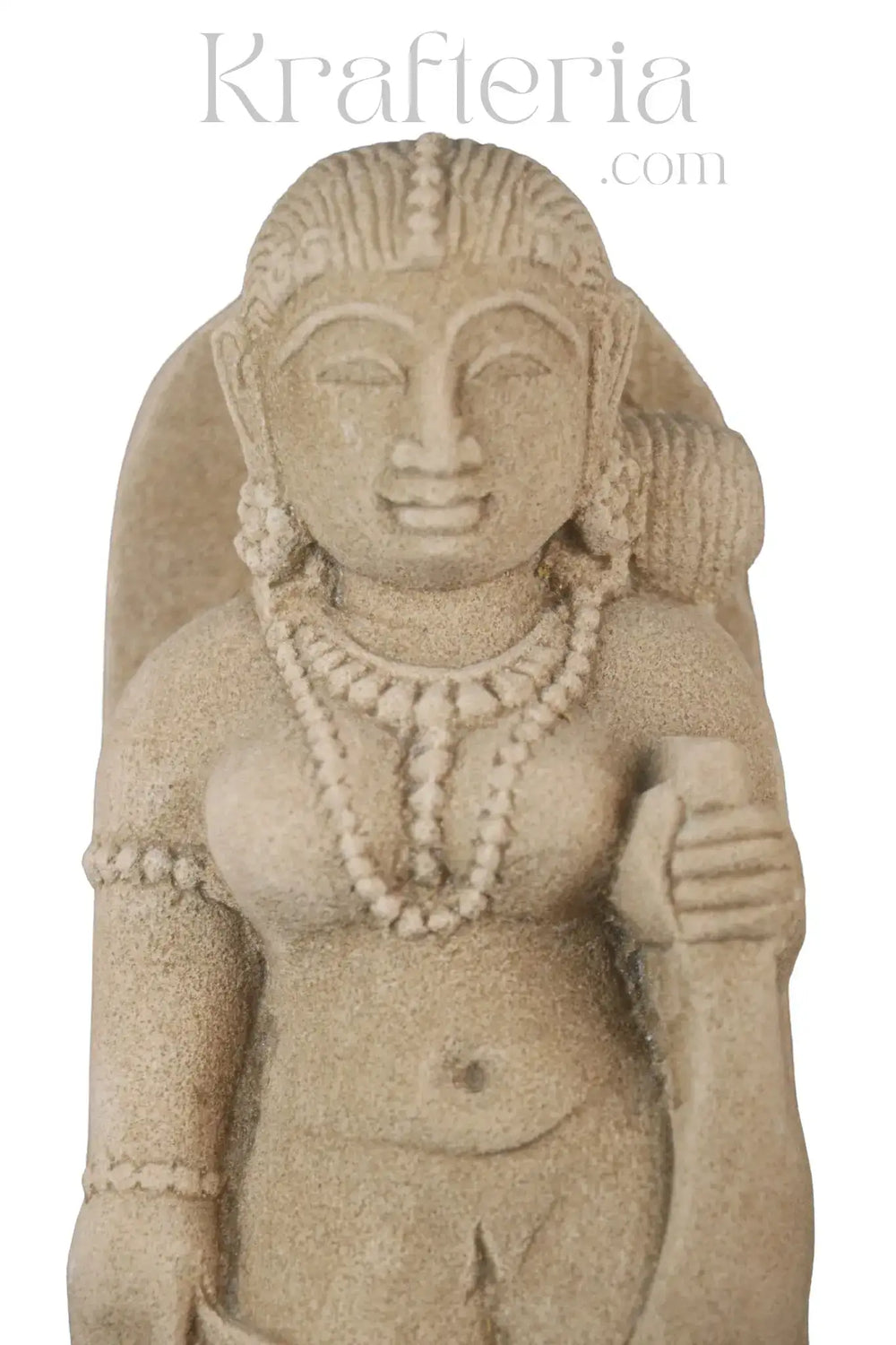 Sandstone Sculpture of a Divine Female Figure Sand Stone