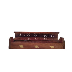 Wooden Incense Stick Holder | Carved Burner Stand for Home Decor maruthi handicrafts
