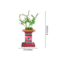 Kondapalli Handcrafted Tulasi Kota (Holy Basil Planter Stand) – Auspicious Home Décor