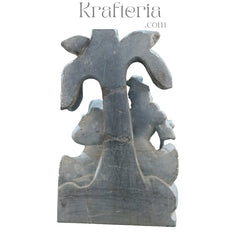 Radha Krishna Sculpture – Eternal Love Divine Soft Stone