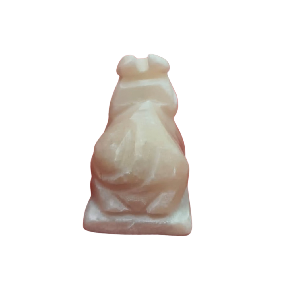Marble Nandi Idol – Sacred Nandi Bull Statue for Pooja & Home Décor Marble