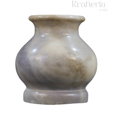 Designer Marble Flower Vase – Unique Decorative Accent