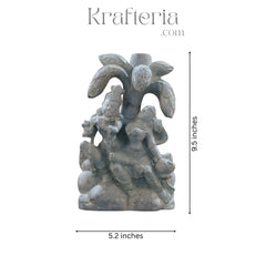 Radha Krishna Sculpture – Eternal Love Divine Soft Stone