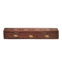 Wooden Incense Stick Holder | Carved Burner Stand for Home Decor maruthi handicrafts