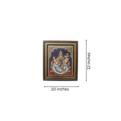 Beautiful Saraswathi Devi Thanjavur Painting – Timeless Indian Craft