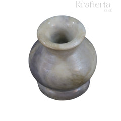 Designer Marble Flower Vase – Unique Decorative Accent