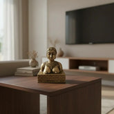 Ancient Indian Bronze Bust of a Goddess Perfect Gifting And Decor Brass Ware