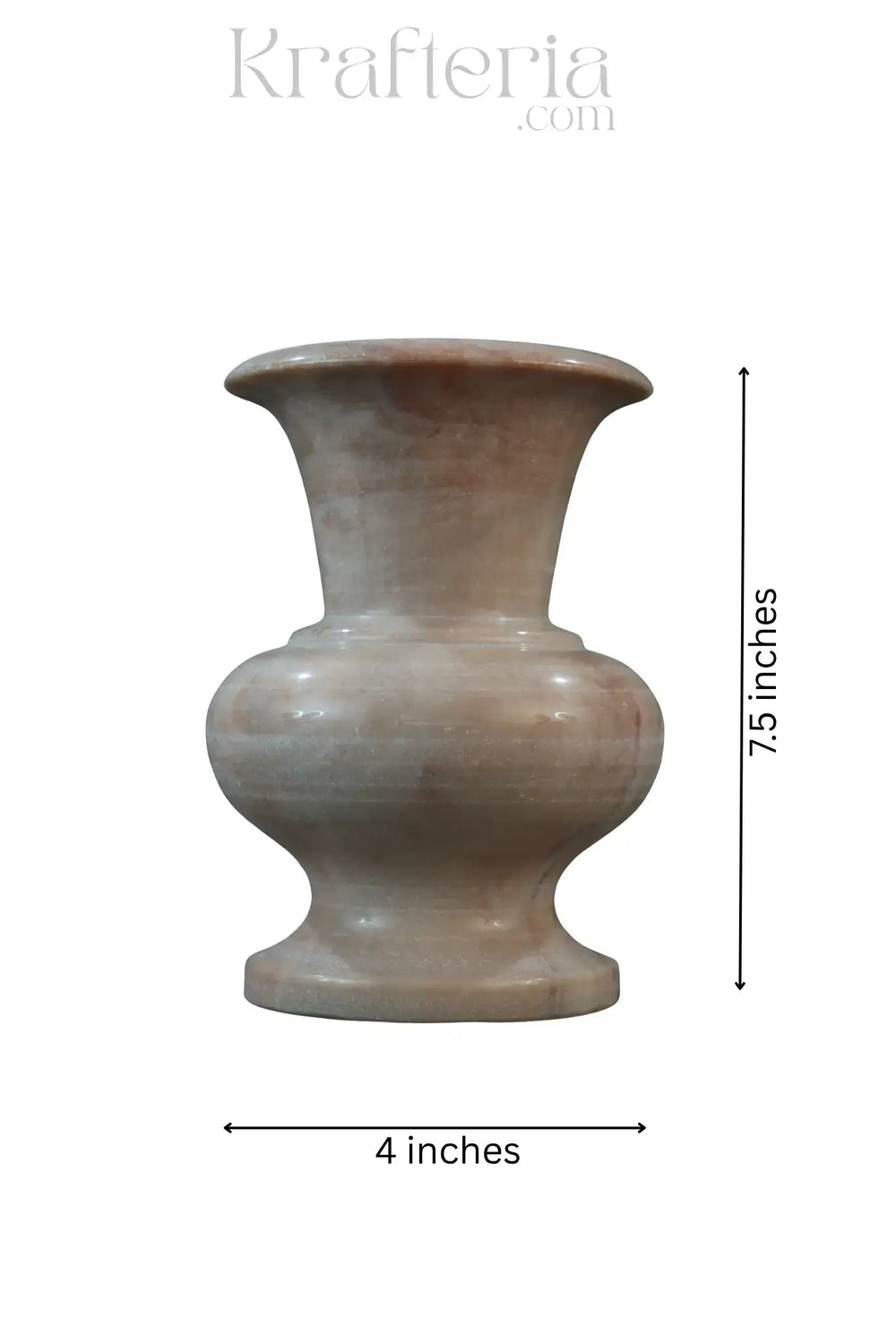 Handcrafted Marble Flower Vase – Elegant Home Decor Jabalpur