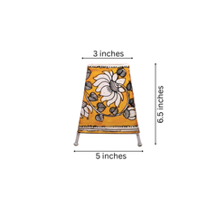 Exquisite Lotus Leather Handcrafted Artwork | Bed Lamp