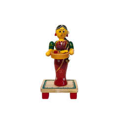 Woman with Offering Tray Etikoppaka Art