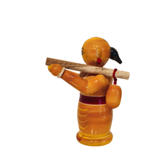 Vibrant Etikoppaka Wooden Deity/Guru