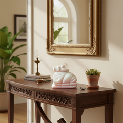 Marble Nandi Idol – Sacred Nandi Bull Statue for Pooja & Home Décor Marble