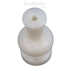 Designer Marble Flower Vase – Unique Decorative Accent