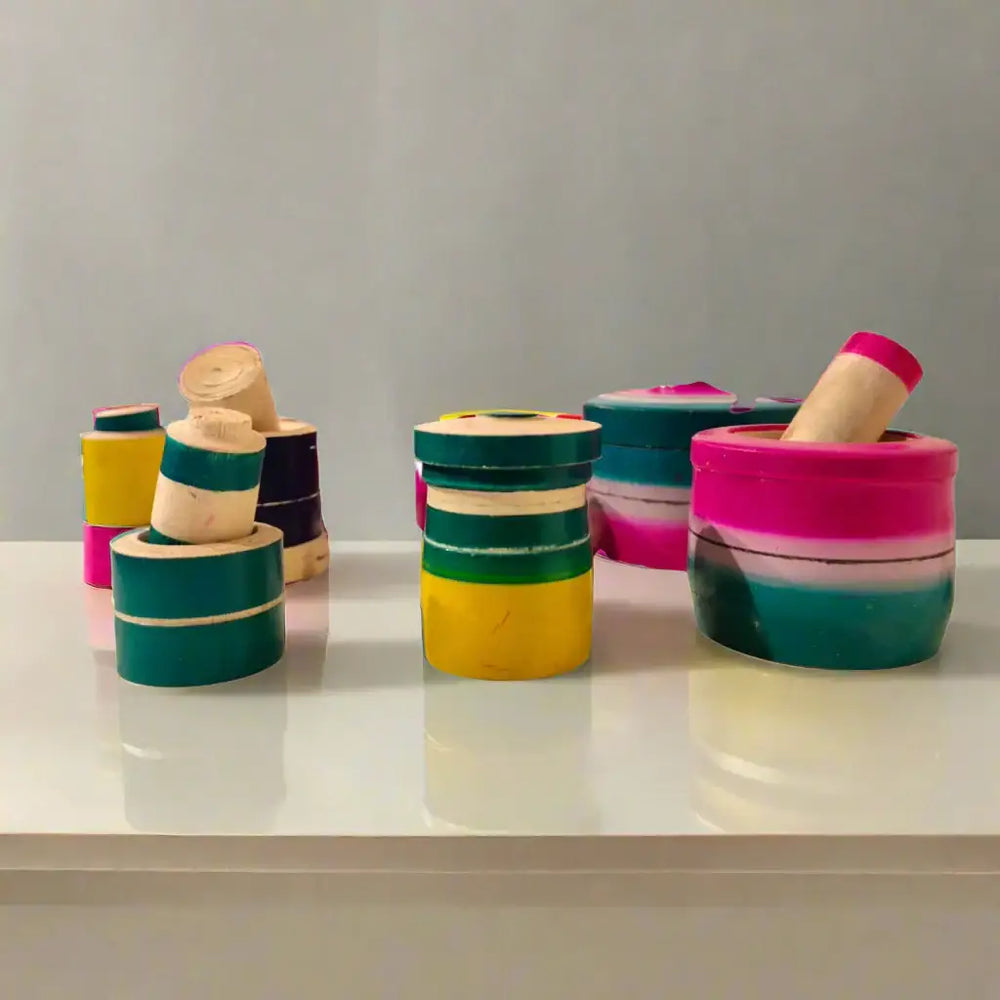 Etikoppaka Lacquerware Miniature Kitchen Playset Etikoppaka Lacquerware