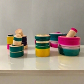 Etikoppaka Lacquerware Miniature Kitchen Playset