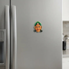 Hand-Painted Decorative Magnets | Artistic Fridge Magnets Set maruthi handicrafts