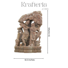 Elegant Radha Krishna Statue – Spiritual Emblem of Devotion