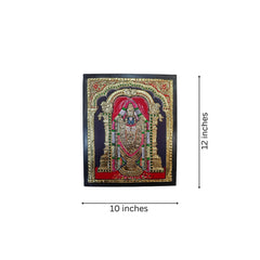 Thanjavur Style Govinda/Venkateswara Swamy Painting – Spiritual & Cultural Art