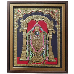 Thanjavur Style Govinda/Venkateswara Swamy Painting – Spiritual & Cultural Art