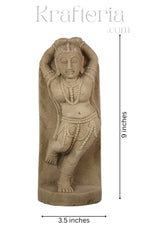 Celestial Grace - An Apsara in Dance Sand Stone