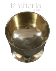 Antique-Style Bronze Cups Featuring a Durable Base