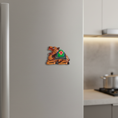 Hand-Painted Decorative Magnets | Artistic Fridge Magnets Set