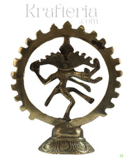 Brass Sculpture of Nataraja Swamy – Embodiment of Shiva’s Dance