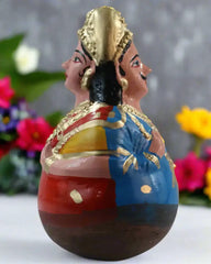 Bobblehead Dolls for Golu – Classic South Indian Thalaiyatti Bommai Alagu Sundaram