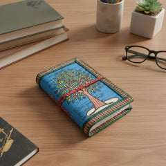 Handcrafted Leather Journal Diary - Perfect for Gifting Wood Decorative