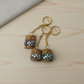 Hand-Painted Wooden Key Chains – Unique Handmade Accessories