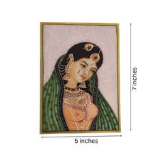 Rajasthan The Grieving Princess Marbel Painting