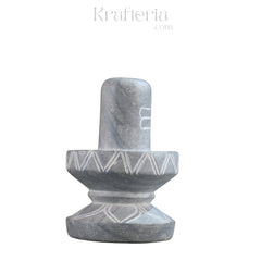 Sacred Stone – Soft Stone Shiva Linga for Puja