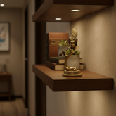 Brass Lord Krishna Playing Flute Idol