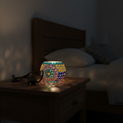 Elegant Glass Lamp – Stylish Home Lighting