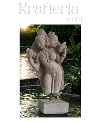 Ardhanarishvara - The Unity of Shiva and Parvathi